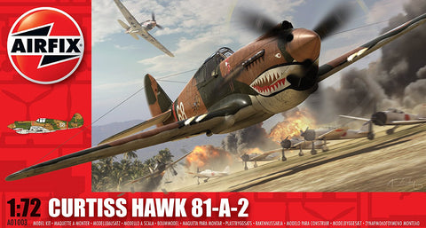Curtiss Hawk 81-A-2 pienoismalli
