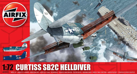 Curtiss SB2C Helldiver pienoismalli