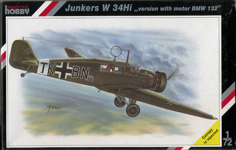 Junkers W 34Hi pienoismalli
