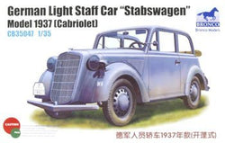 German Light Staff Car "Stabswagen" Model 1937 pienoismalli