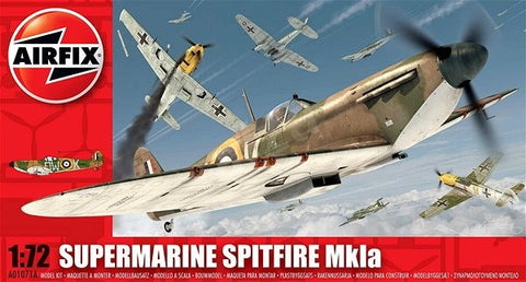 Supermarine Spitfire MkIA pienoismalli