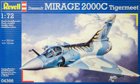 Dassault Mirage 2000C Tigermeet pienoismalli